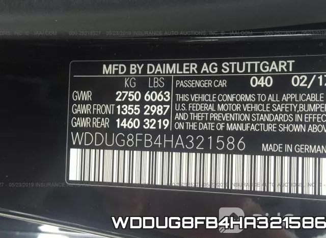 WDDUG8FB4HA321586 фото 10