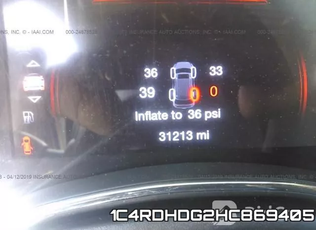1C4RDHDG2HC869405 фото 8