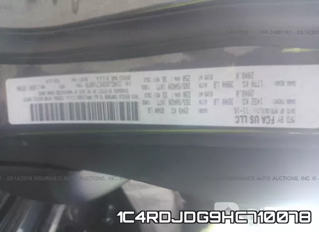 1C4RDJDG9HC710078 фото 10