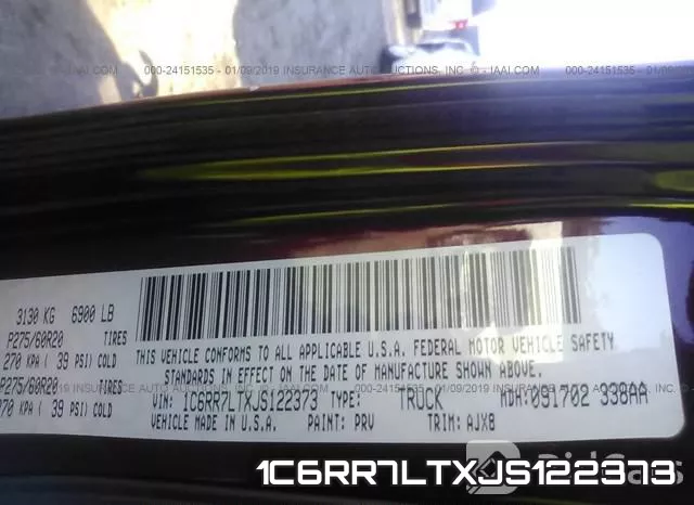 1C6RR7LTXJS122373 фото 10