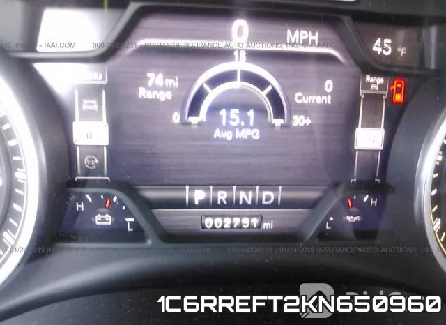 1C6RREFT2KN650960 фото 8