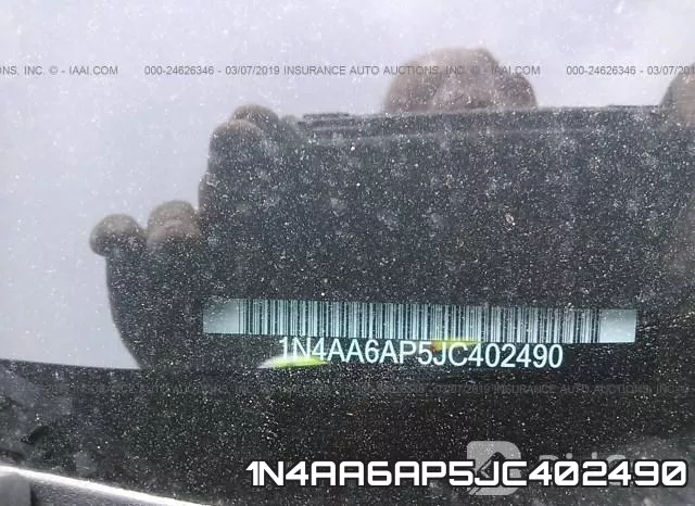 1N4AA6AP5JC402490 фото 10
