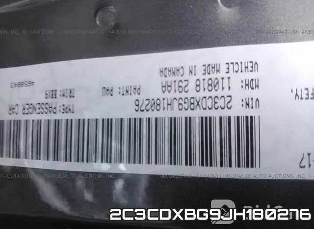2C3CDXBG9JH180276 фото 10
