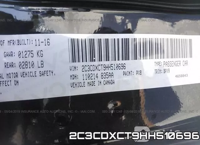2C3CDXCT9HH510696 фото 10