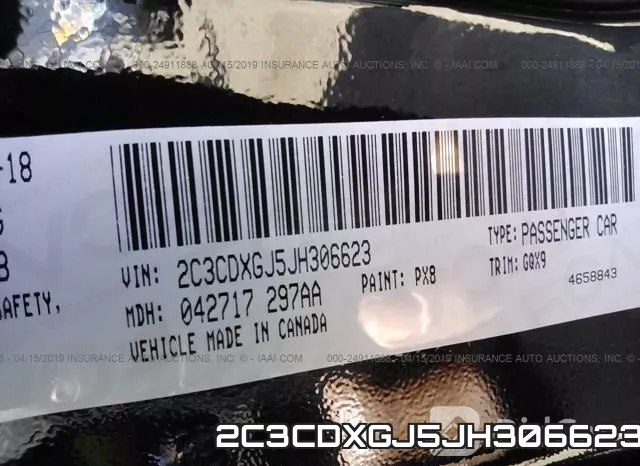 2C3CDXGJ5JH306623 фото 10
