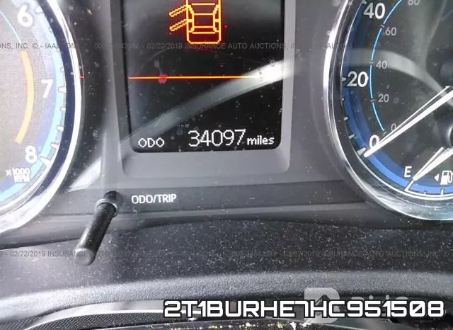 2T1BURHE7HC951508 фото 8