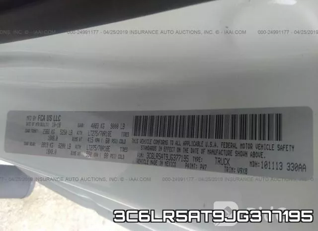 3C6LR5AT9JG377195 фото 10