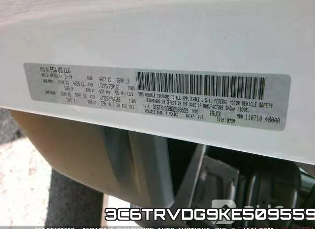 3C6TRVDG9KE509559 фото 10