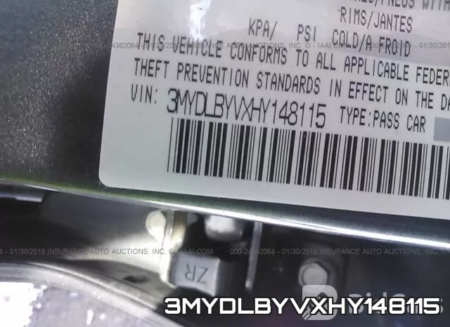 3MYDLBYVXHY148115 фото 10