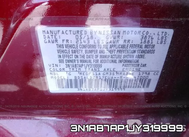 3N1AB7AP1JY319999 фото 10