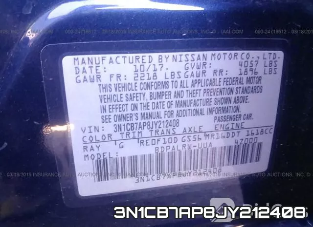 3N1CB7AP8JY212408 фото 10