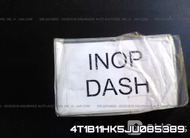 4T1B11HK5JU085389 фото 8