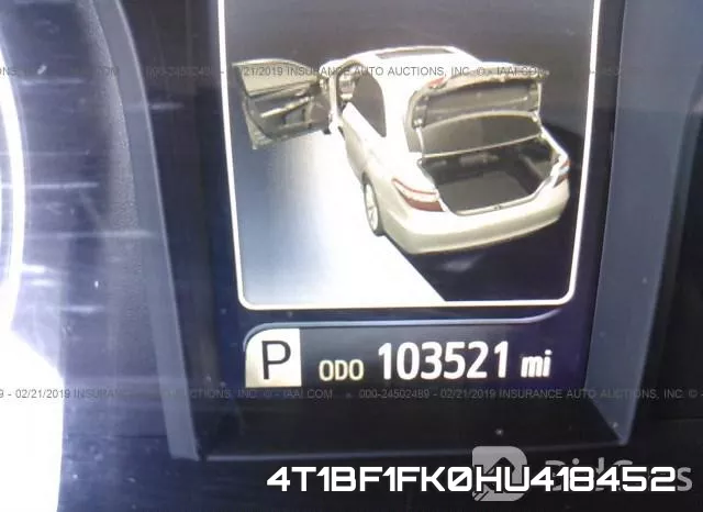 4T1BF1FK0HU418452 фото 8