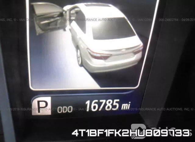 4T1BF1FK2HU809733 фото 8