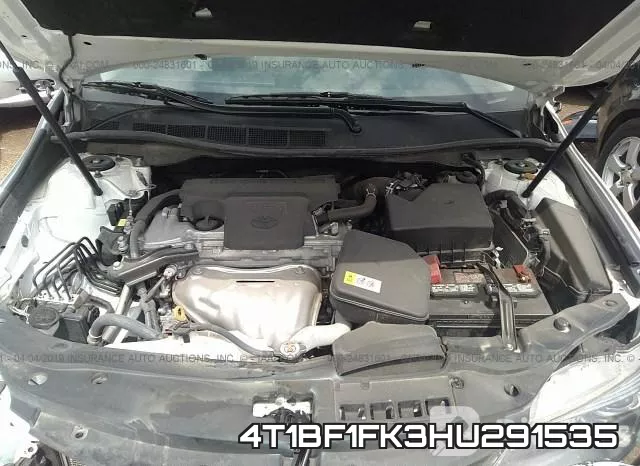 4T1BF1FK3HU291535 фото 2