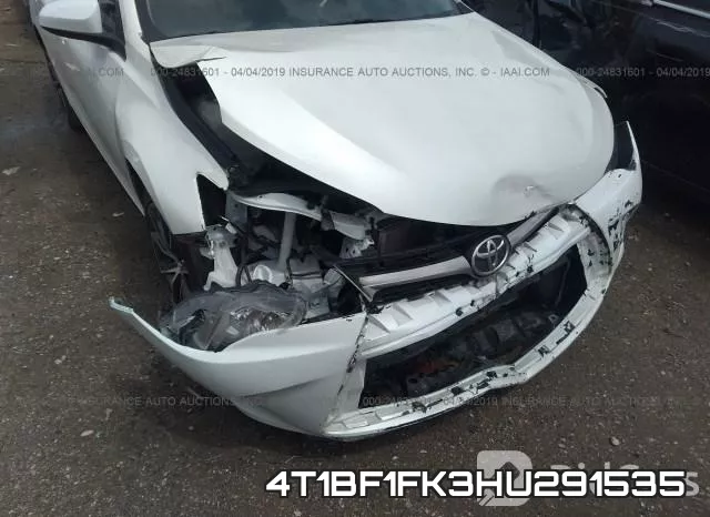 4T1BF1FK3HU291535 фото 7