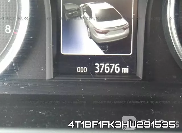4T1BF1FK3HU291535 фото 8