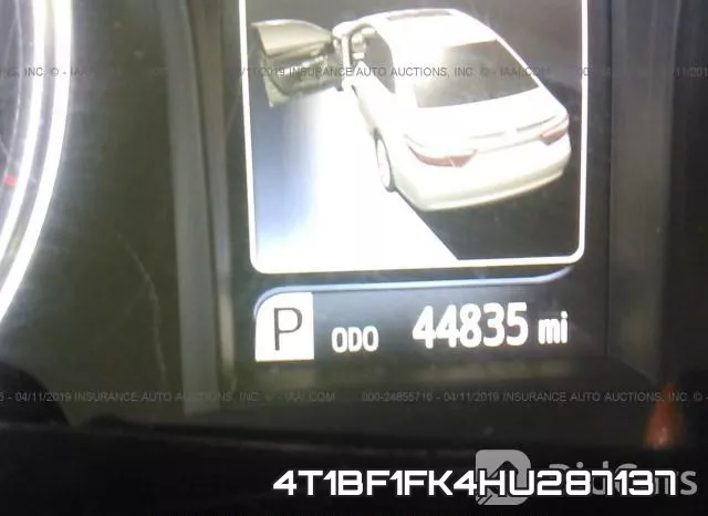 4T1BF1FK4HU287137 фото 8