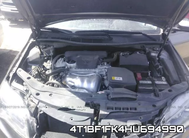 4T1BF1FK4HU694990 фото 2