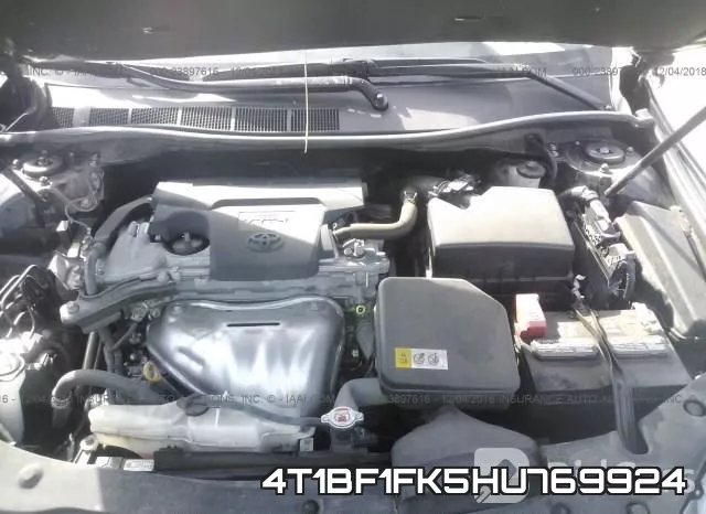 4T1BF1FK5HU769924 фото 2
