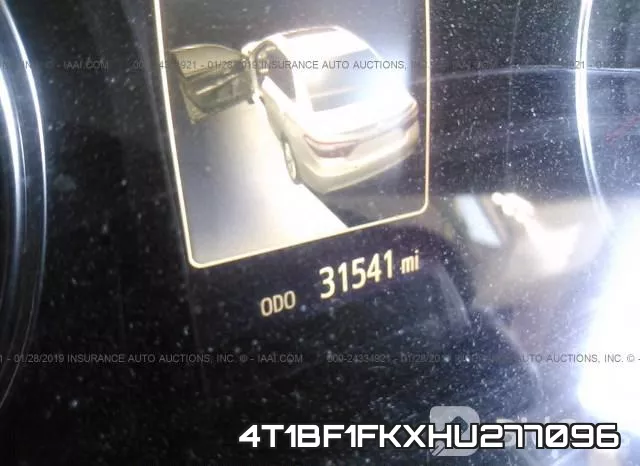4T1BF1FKXHU277096 фото 8