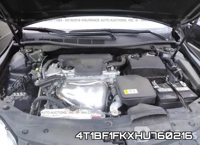 4T1BF1FKXHU760216 фото 2