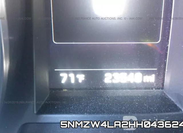 5NMZW4LA2HH043624 фото 8