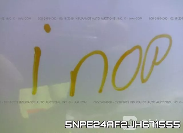 5NPE24AF2JH671555 фото 8