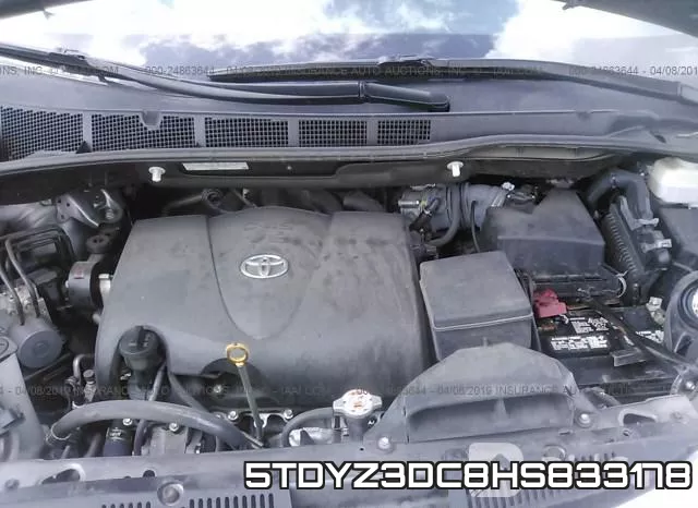 5TDYZ3DC8HS833178 фото 2
