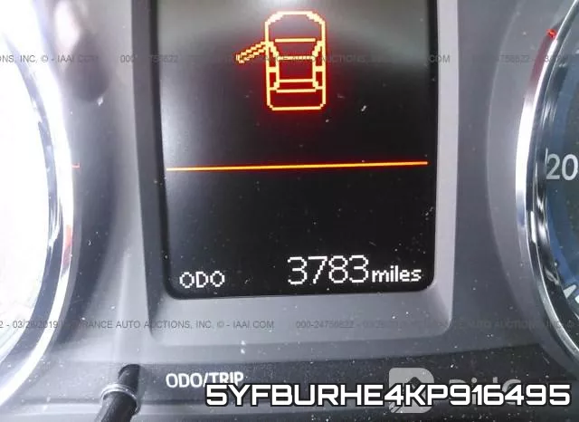 5YFBURHE4KP916495 фото 8