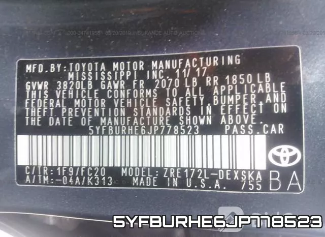 5YFBURHE6JP778523 фото 10