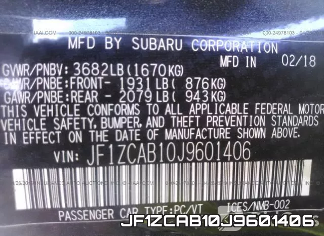 JF1ZCAB10J9601406 фото 10