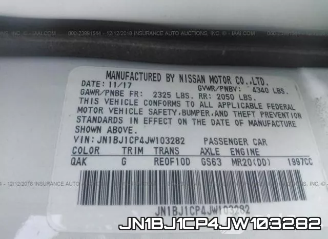 JN1BJ1CP4JW103282 фото 10