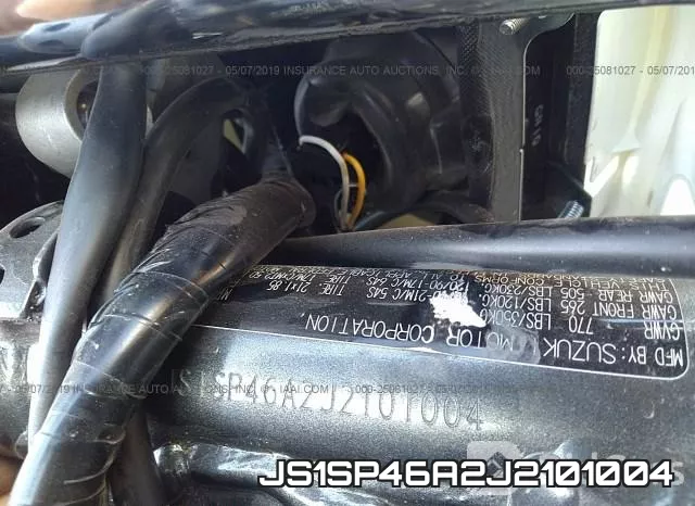 JS1SP46A2J2101004 фото 2