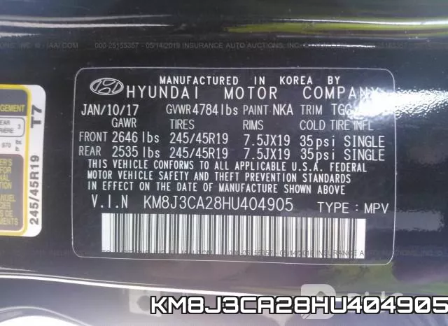 KM8J3CA28HU404905 фото 9
