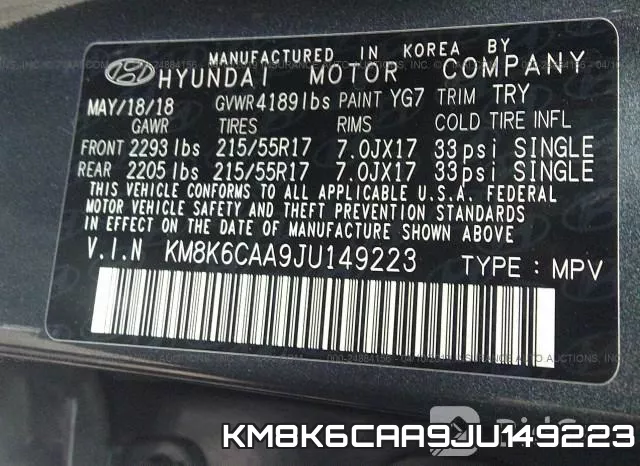 KM8K6CAA9JU149223 фото 10