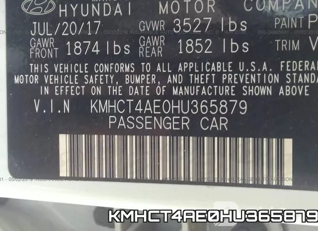 KMHCT4AE0HU365879 фото 10