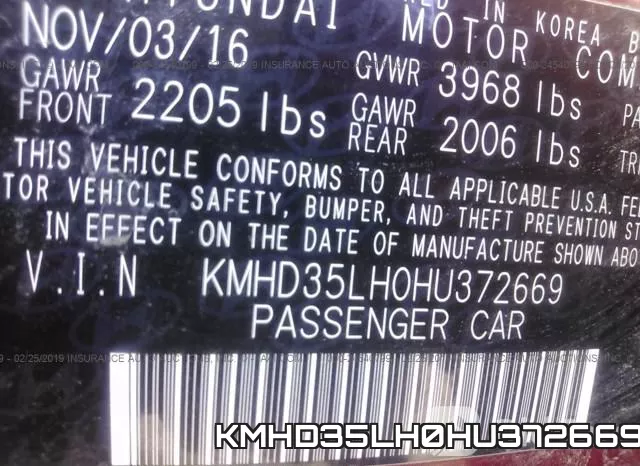KMHD35LH0HU372669 фото 10