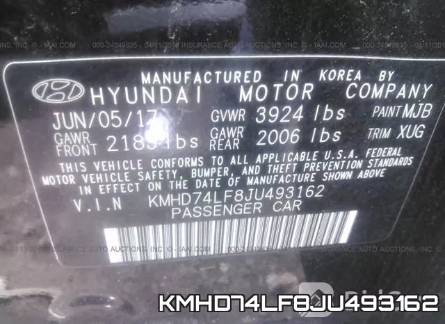 KMHD74LF8JU493162 фото 10