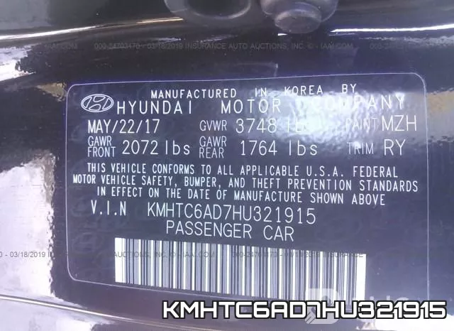 KMHTC6AD7HU321915 фото 9