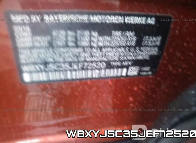 WBXYJ5C35JEF72520 фото 10