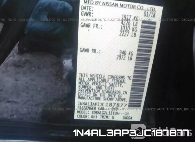 1N4AL3AP3JC187877 фото 10