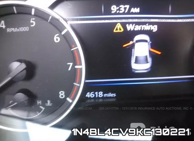 1N4BL4CV9KC130221 фото 8