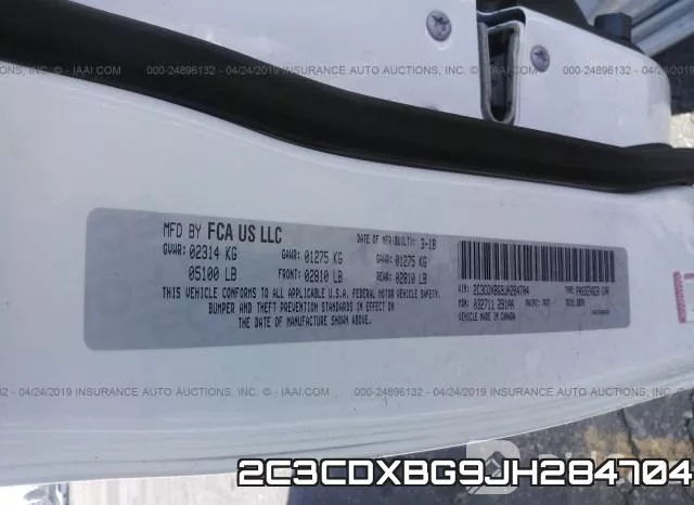 2C3CDXBG9JH284704 фото 10