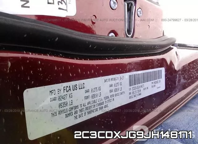 2C3CDXJG9JH148171 фото 10