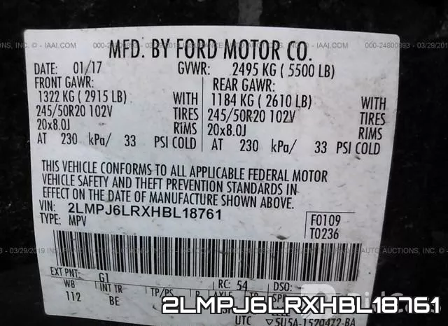 2LMPJ6LRXHBL18761 фото 10