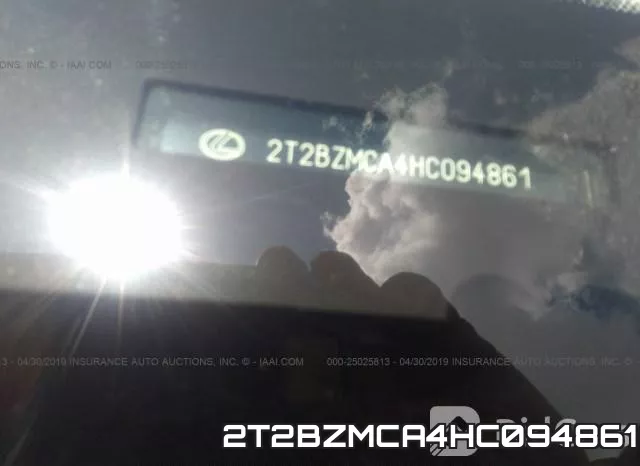 2T2BZMCA4HC094861 фото 10