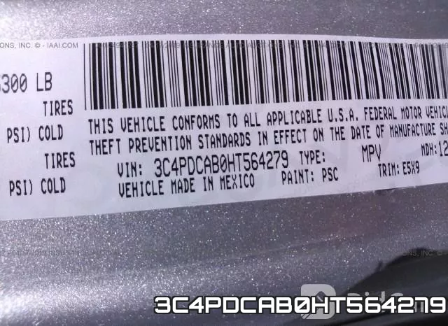 3C4PDCAB0HT564279 фото 10