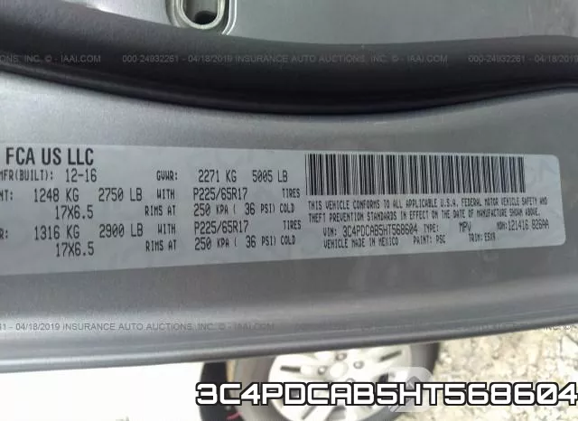 3C4PDCAB5HT568604 фото 9
