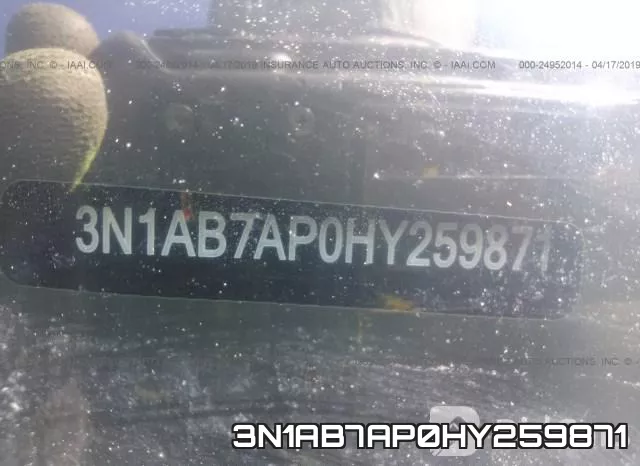 3N1AB7AP0HY259871 фото 10